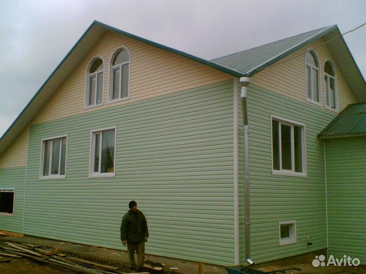 Отделка дома сайдингом