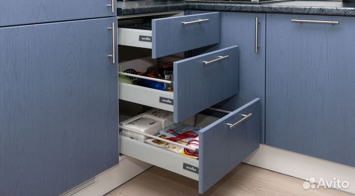 Кухонный гарнитур Грация угловая и прямая