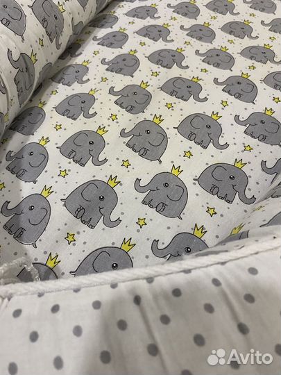 Кокон для новорожденных гнездышко