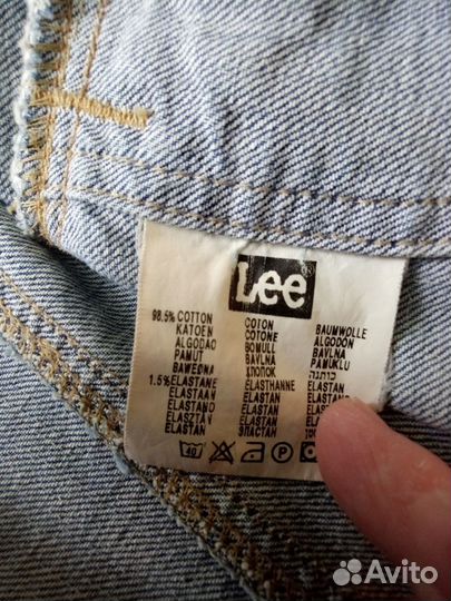 Куртка джинсовая Lee. Размер S