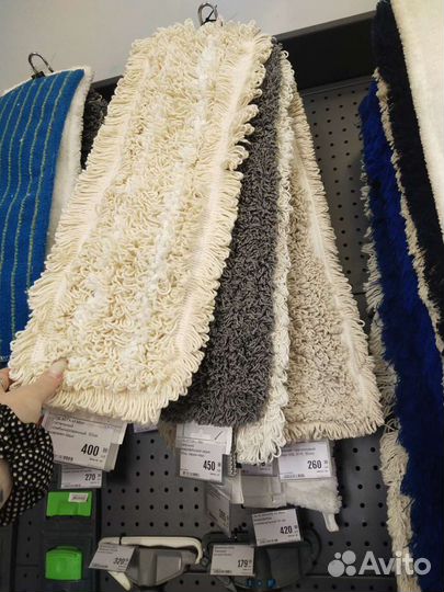 Уборочный инвентарь (швабры,мопы,ведра)