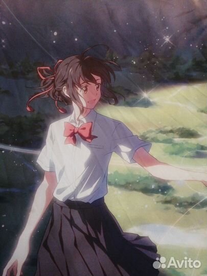 Гобелен/плакат из ткани аниме