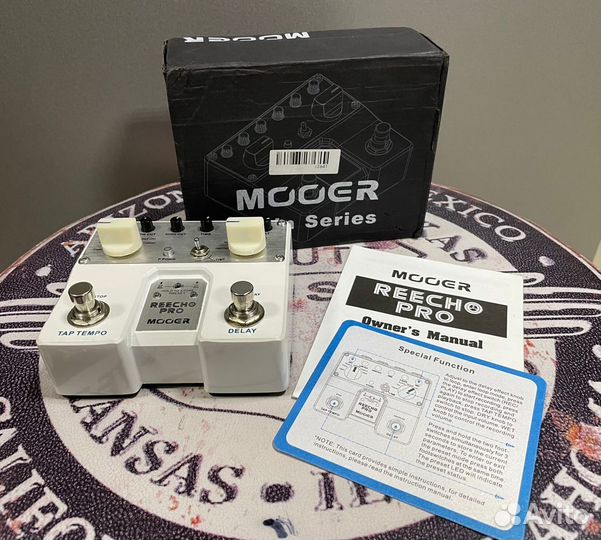 Гитарная педаль дилей Mooer Reecho Pro