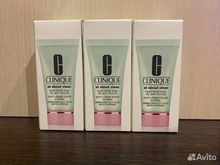 Clinique жидкое гель-мыло для лица 30 мл