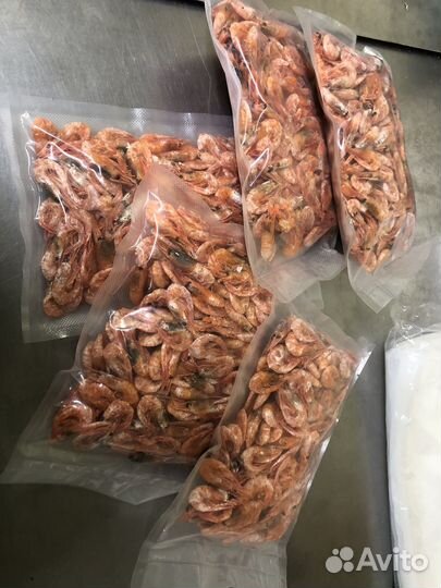 Креветка северная вяленая