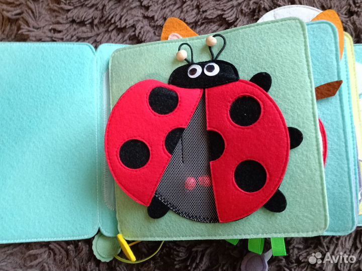 Фетровая книга трогательная книга mimibaby book