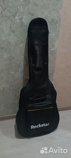 Акустическая гитара belucci + чехол и 3 медиатора