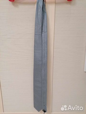 Галстук мужской серый новый широкий