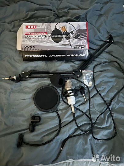Конденсаторный микрофон набор JBH BM-800