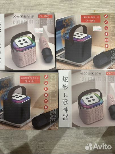 Колонка с микрофоном