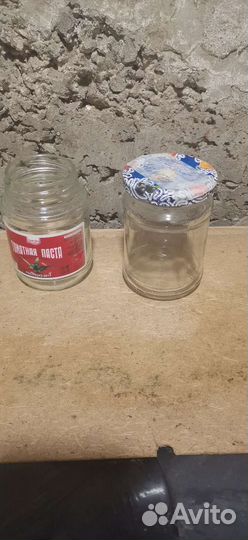 Банка стеклянная 0,25,0,5 л
