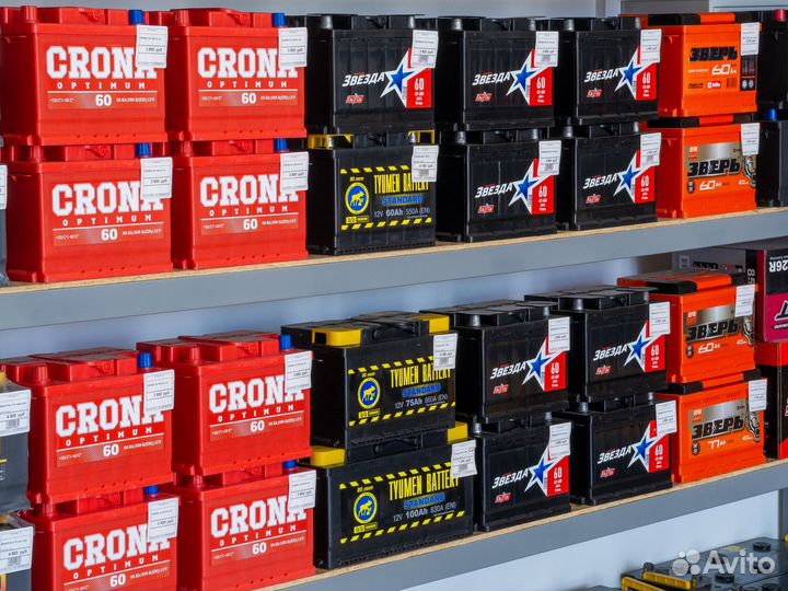 Аккумулятор Тюмень 60 ампер