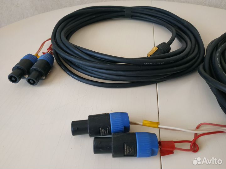 4-х жильный аккуст. Canare 4S8 BLK BiWire (Japan)