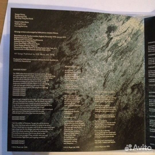 CD UK/Danger Money,US press