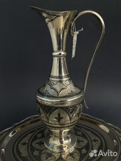 Винный набор Кубачи Серебро 875