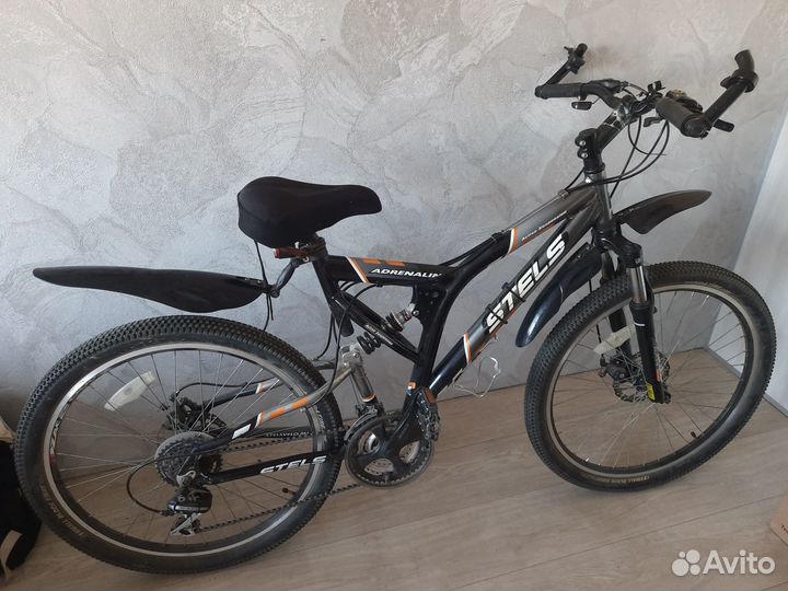 Велосипед stels adrenalin 2013 года + навесное