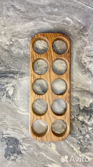 Подставка для яиц деревянная