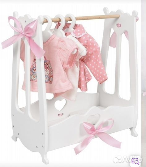 Деревянная мебель для кукол