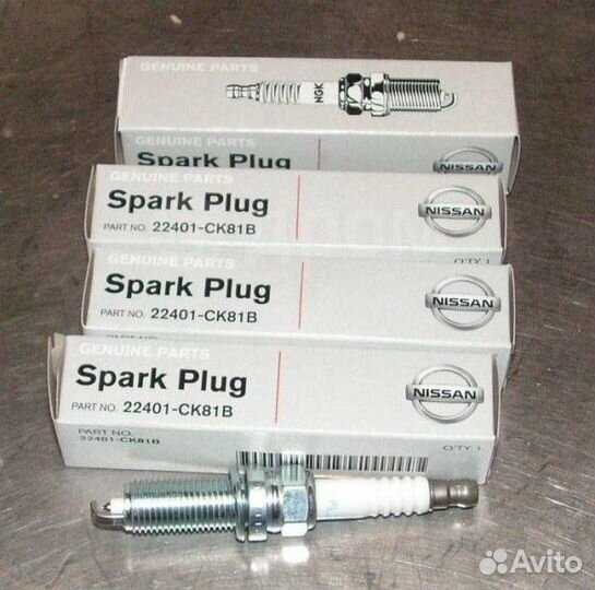 Свечи зажигания иридиевые Nissan 1.6 - 2.0. Ниссан