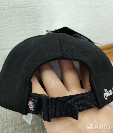 Бейсболка снэпбэк Dickies Logo Black (Оригинал)