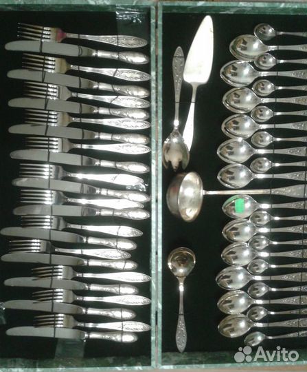Столовые приборы мельхиор СССР