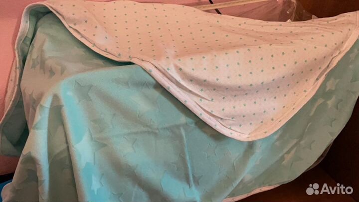 Кокон в детскую кроватку; Плед