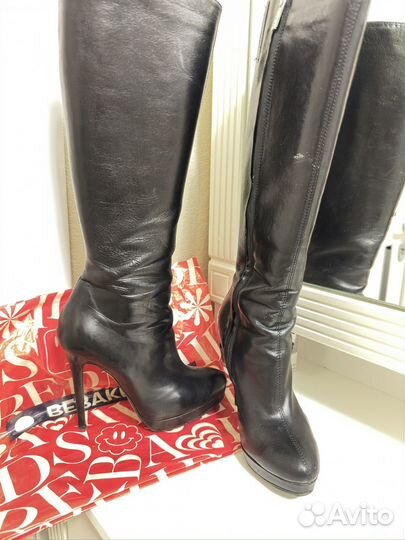 Сапоги женские натуральная кожа