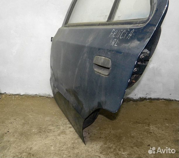 Дверь задняя левая Skoda Felicia