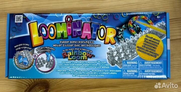 Rainbow loom Loominator для плетения