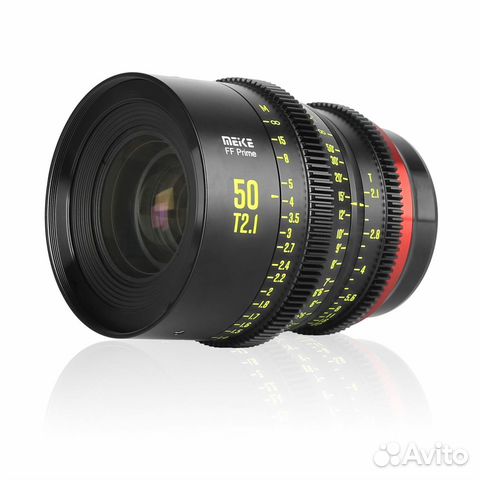 Meike Prime 50mm T2.1 Cinema Lens Canon RF FF