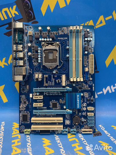 Материнская плата s1155 Gigabyte GA-Z77P-D3
