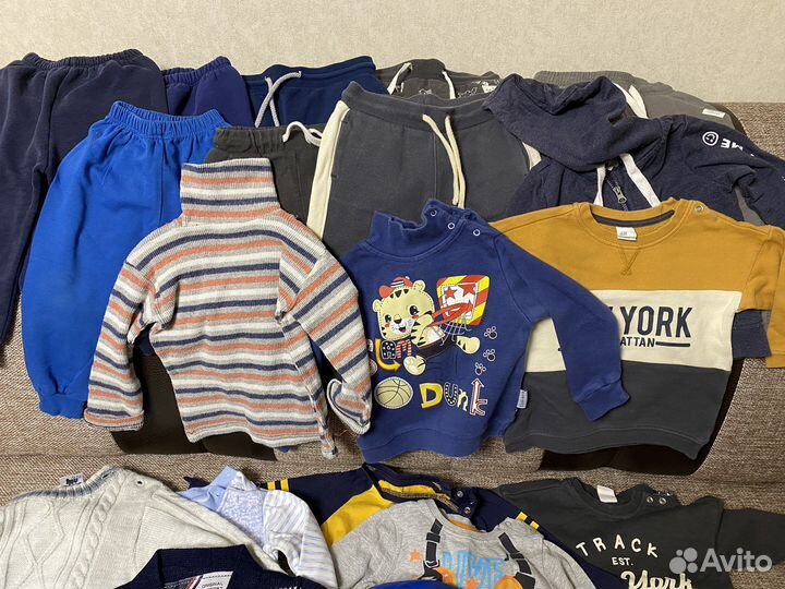 Одежда для мальчика пакетом 74 80 86