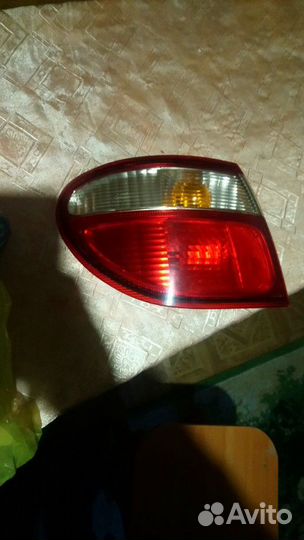 Задние фонари nissan almera