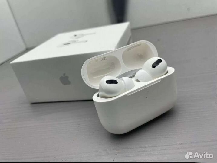 Airpods pro оригинальный звук (чехол+доставка)