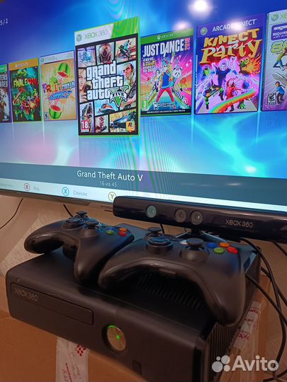 Xbox 360 freeboot Кинект 45 игр