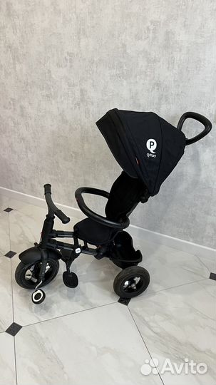 Велосипед с ручкой Qplay rito складной