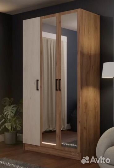 Шкаф 3-створчатый Вегас