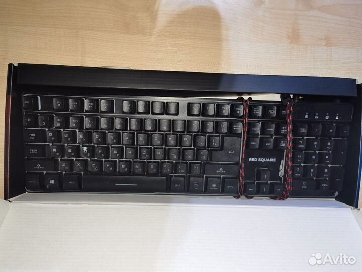 Профессиональная игровая клавиатура tesla RGB