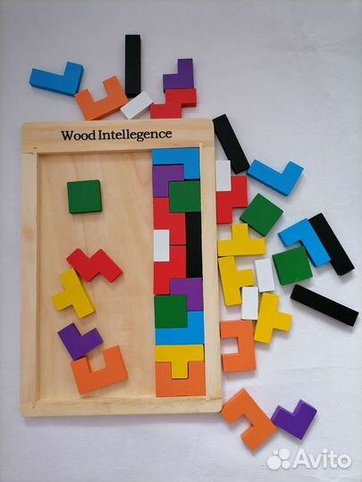 Деревянный сортер, пазлы, теремок, досочки Сегена