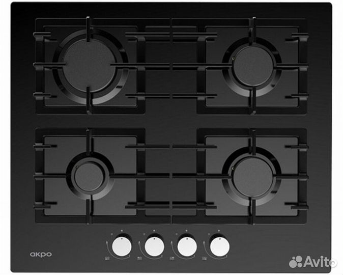 Варочная поверхность газовая akpo PGA 604 BGC BL