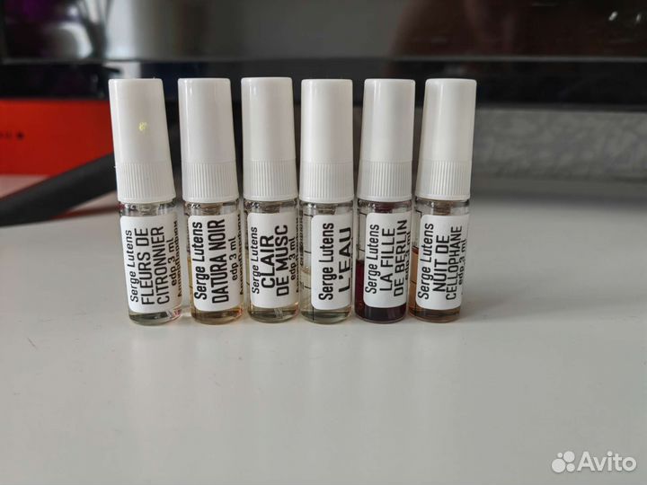 Набор отливантов Serge Lutens