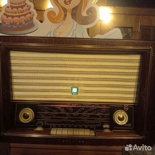 Ламповый приемник Philips TOP модель