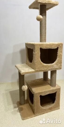 Домики для кошек с когтеточкой