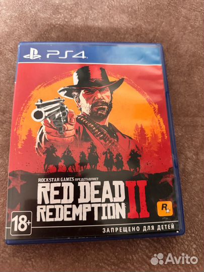 Игра для приставки ps 4 Red dead redemption 2