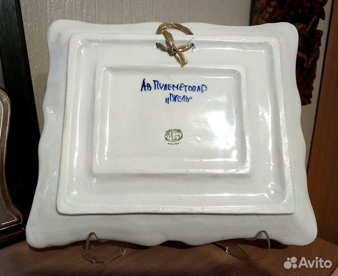 Плакетка гжель