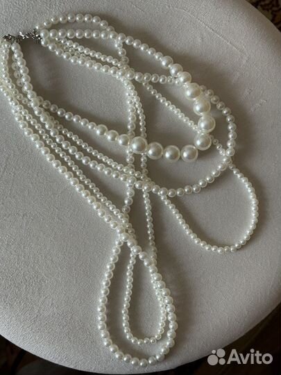 Бусы жемчуг