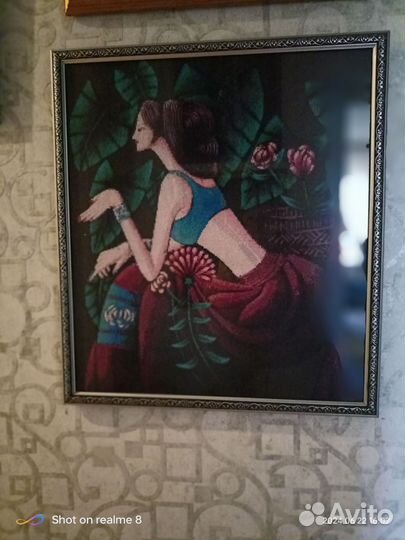 Вышивка. Счетный крест