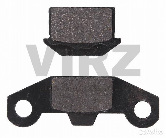 Колодки тормозные дисковые ATV70-125 (перед.)
