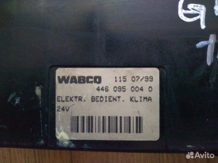 Блок управления климат-контролем Bova Wabco