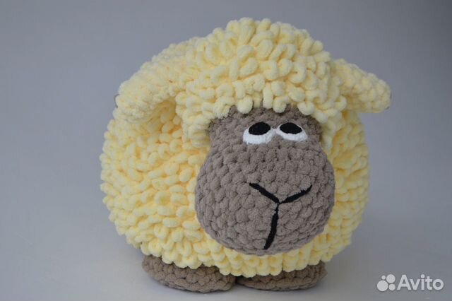 Большая мягкая игрушка Пуффик Барашек